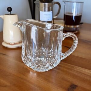 Vintage Cristal d’Arques of Paris  Longchamps creamer pitcher. Excellent cond